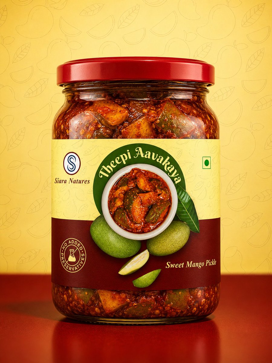 RoseCreations__'s tweet photo. Product branding poster designs crafted for pickle brand.

Mango Pickle https://t.co/CMQwKHy7PW