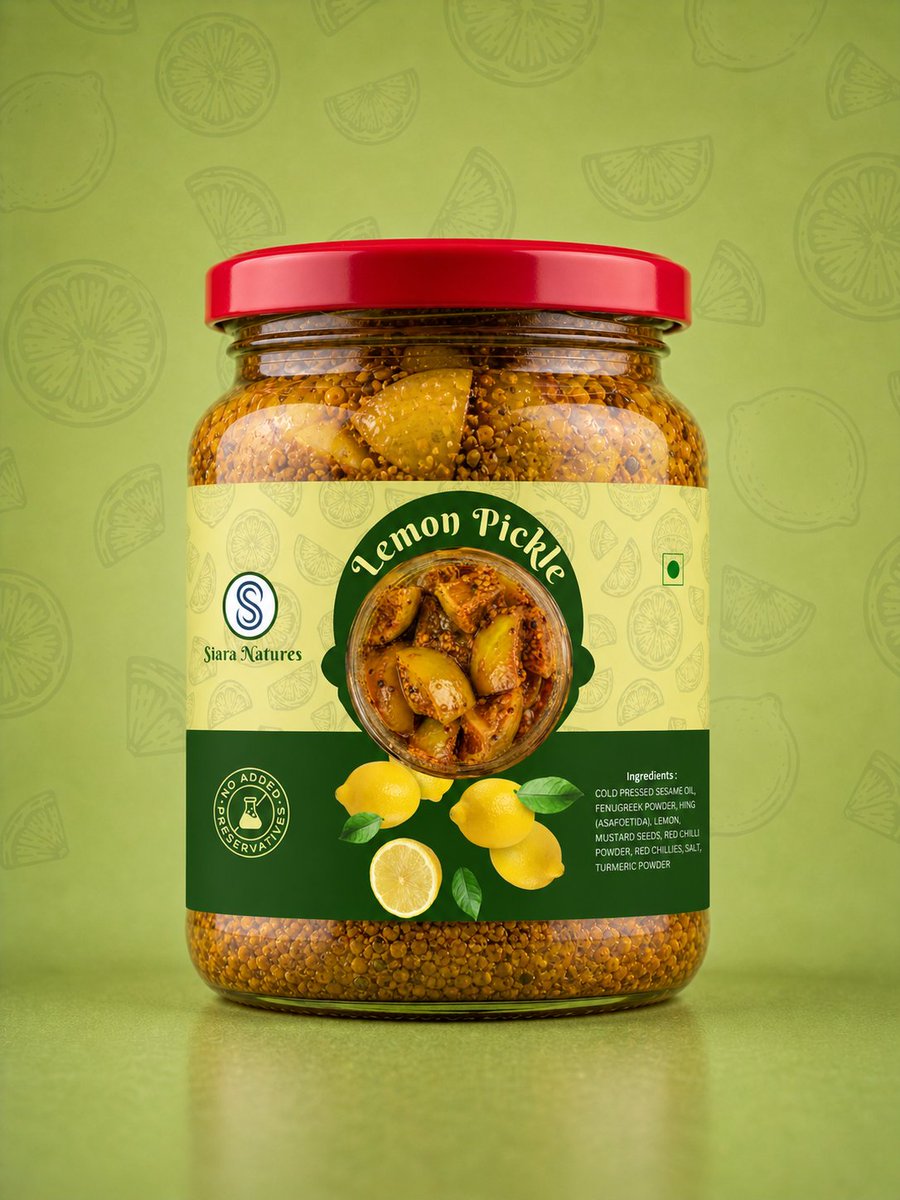RoseCreations__'s tweet photo. Lemon Pickle 

#PackagingDesign
#ProductBranding 
#SocialMediaMarketing https://t.co/l3MX8bZ8Zi