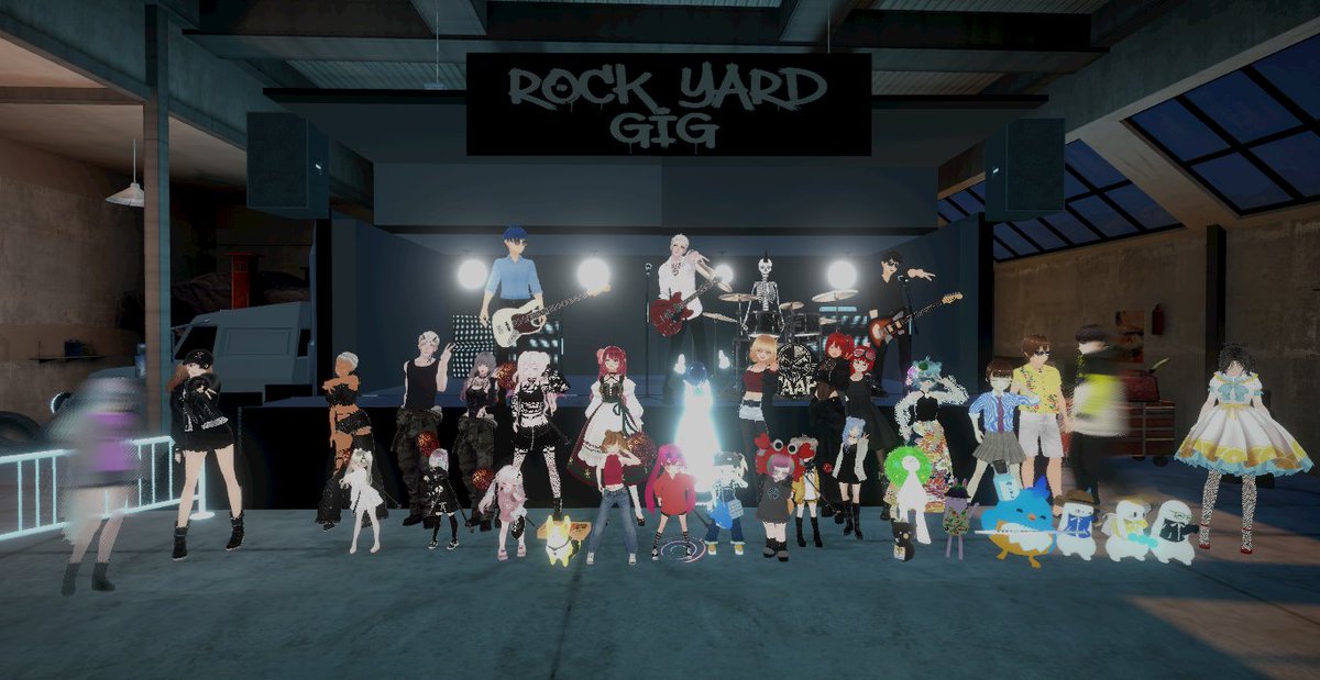 KAGAMI_Advent's tweet photo. 時間が・・・マッハで溶けた🐶
THE TAAP =ROCK YARD GIG= #04 https://t.co/uvXt6KcJSf #THETAAP #cluster https://t.co/pRUq9U8MPe