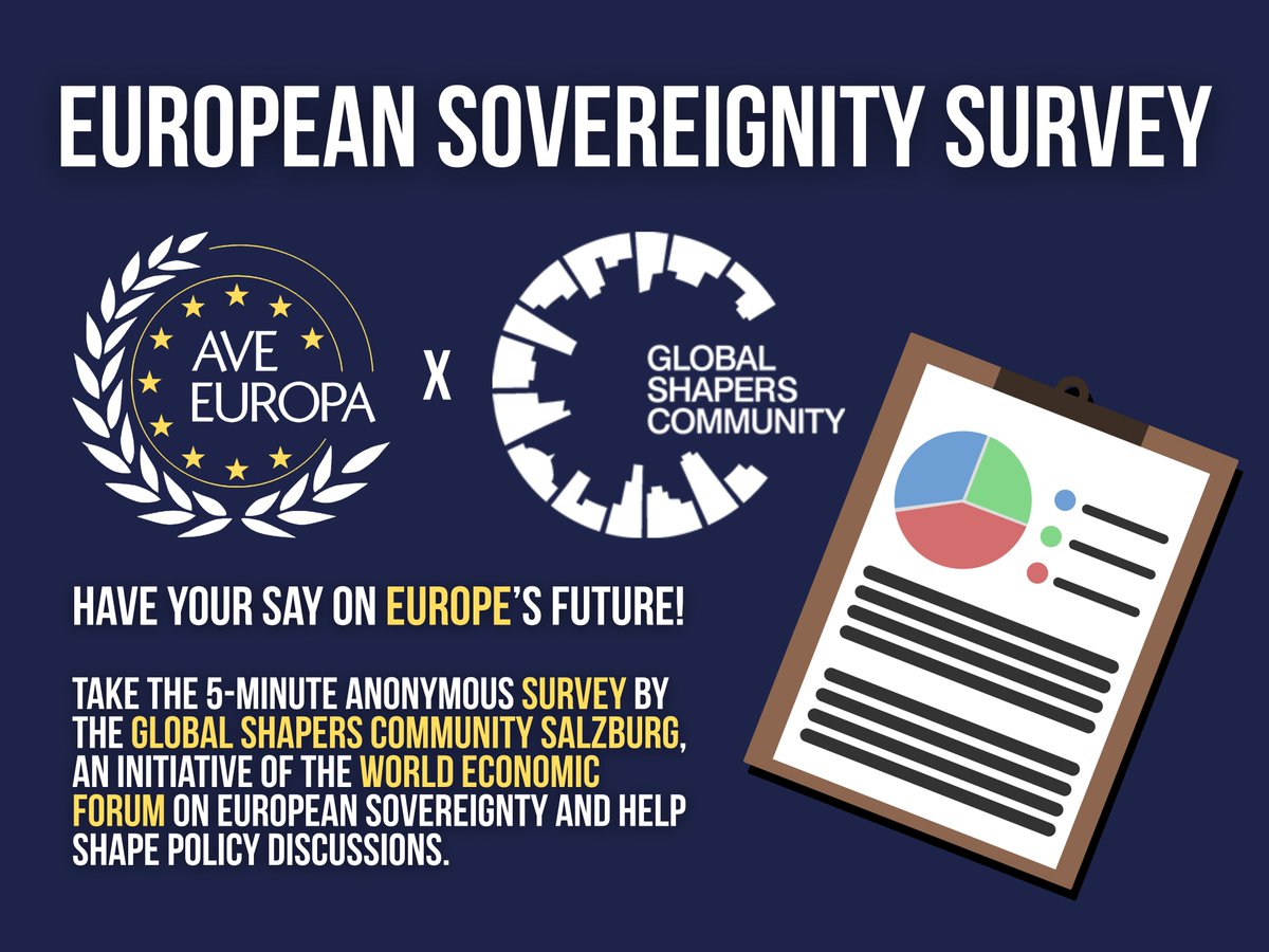 AveEuropae's tweet photo. European Sovereignity Survey

The results will be shared with the European Parliament and Commission, as well as national stakeholders.

Ave Europa believes it is important to advocate for Pan-Europeanism everywhere, even in circles which may not share all of our ideas. https://t.co/3jQRktx7I6