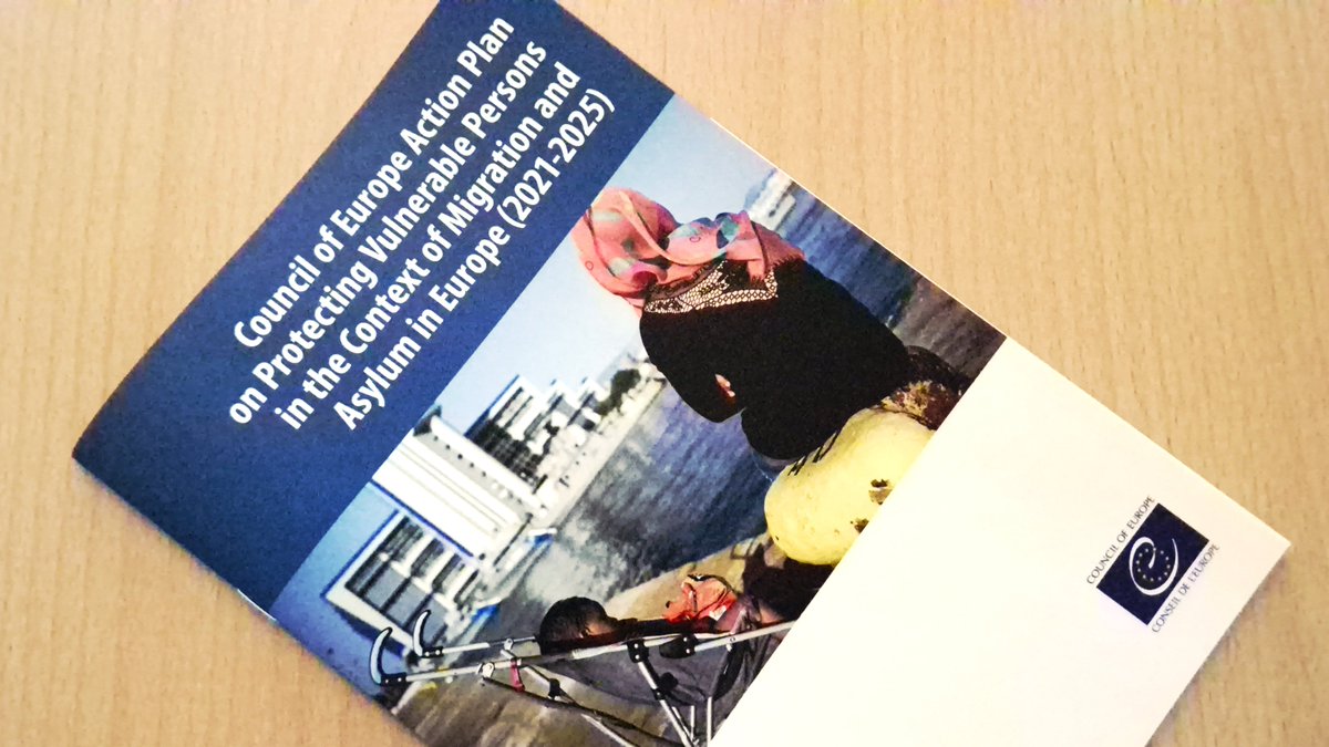 CoE_Migration's tweet photo. 📢@coe presented Final Report on its Migration&amp;Asylum Action Plan(2021–2025)to the Committee of Ministers.
It highlights support to member states in protecting vulnerable people on the move and strengthening co-op on #migration and #asylum in Europe🤝🌍
👉https://t.co/qcd90ZUZn4 https://t.co/atXZmXUxIZ