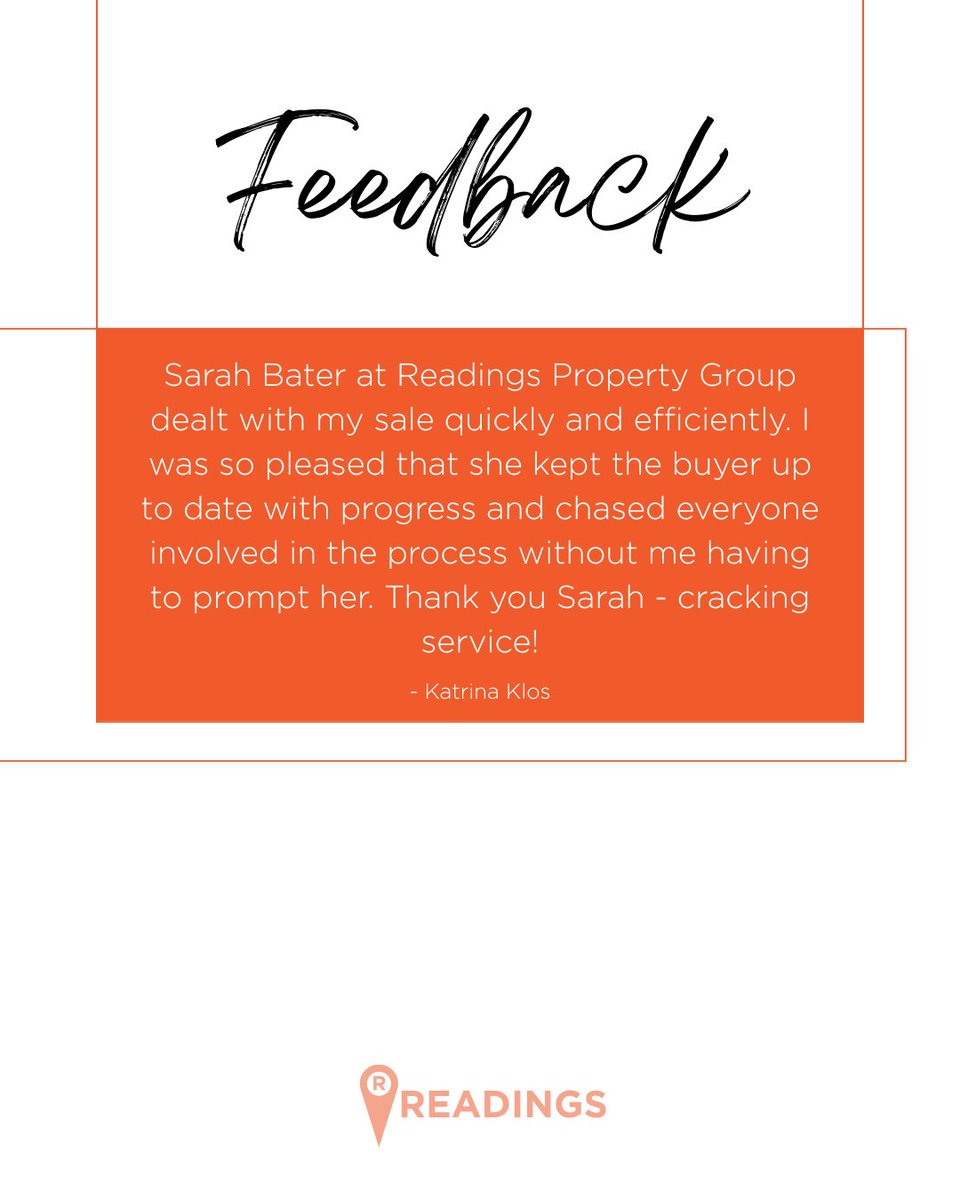 ReadingsPG's tweet photo. 5 star client review 😍 This is why we love what we do! 

Ensuring your satisfaction is at the core of everything we do 😊 https://t.co/5SrjRqO95N