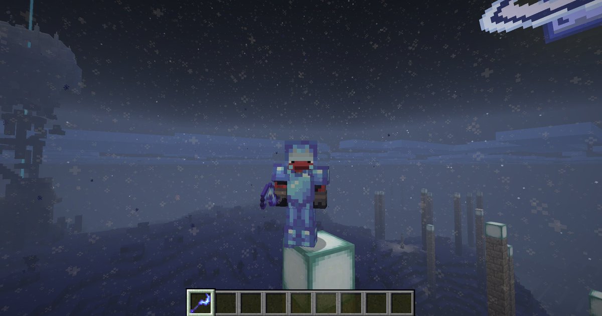 BrackenStrike's tweet photo. @Simon_Hypixel Took a temporary break from Hytale worlgen because I received a commission to add more armor materials to my 6-year Minecraft project. Now, I'm debating if I should add one for each dimension. (I've got 11 total) https://t.co/0y6FJz7moP