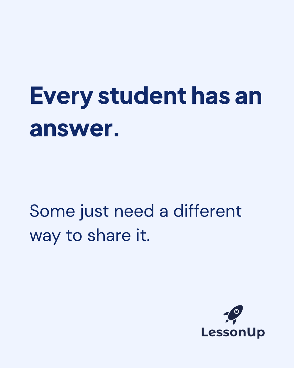 lessonup's tweet photo. Active participation improves learning outcomes and classroom engagement. https://t.co/6zqbzn756s