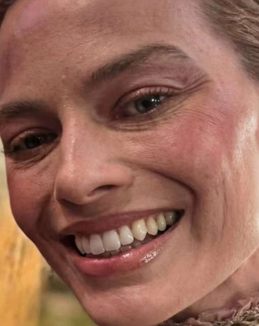 JebraFaushay's tweet photo. This is what real, untouched, unedited skin looks like. 

Lady Gaga and Margot Robbie without airbrushes, filters, and ring lights. https://t.co/opzgrN1cIN