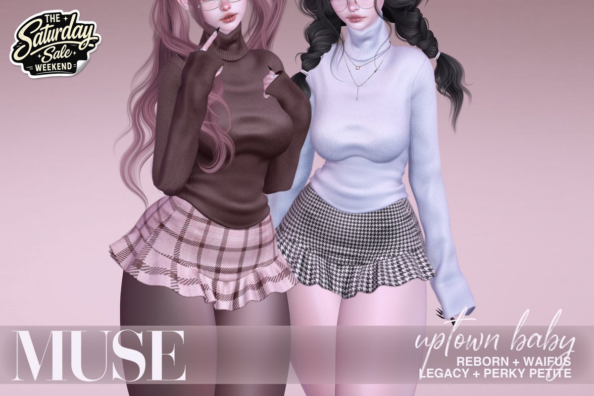 Muse_SL's tweet photo. ♡ Uptown Baby
♡ Available for this weekend's Saturday Sale at Muse: https://t.co/czUUTgQ4bg https://t.co/Z2XZedU5Hv