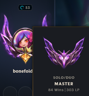 marcypig's tweet photo. for the first time in my life, i am higher then 300lp. i am as close to gm as i am to diamond. neeko jungle is real. https://t.co/FJHuTTyzNR
