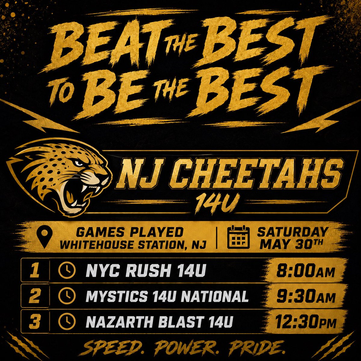 NJCheetahs14U's tweet photo. After a long and exciting high school season the Cheetahs are back! https://t.co/TeeXXFG3pJ
