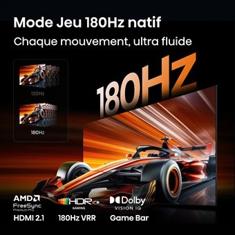 ArkTech_News's tweet photo. Hisense RGB Mini LED 75UR9S
75" RGB MiniLED
4K/180Hz
HDMI 2.1 *3
USB-A 2.0, USB-A 3.0
Audio 4.1.2
à 2499€ -10% avec Fnac+ +tirage au sort pour remboursement à 100%
Paiement en 10 fois sans frais
https://t.co/4uFViwQzQM
#LeMeilleurDuFoot #UHDTV #TCL #QD_MiniLED #LG #Samsung #Philips #Sony #QD_OLED #Hisense #RGB_MiniLED #Foot #CoupeDuMonde #BonsPlans
