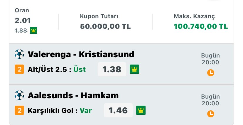 buffaloiddaa's tweet photo. 🥇50.000 Misli Kasa Kuponu https://t.co/poEIK8To9L