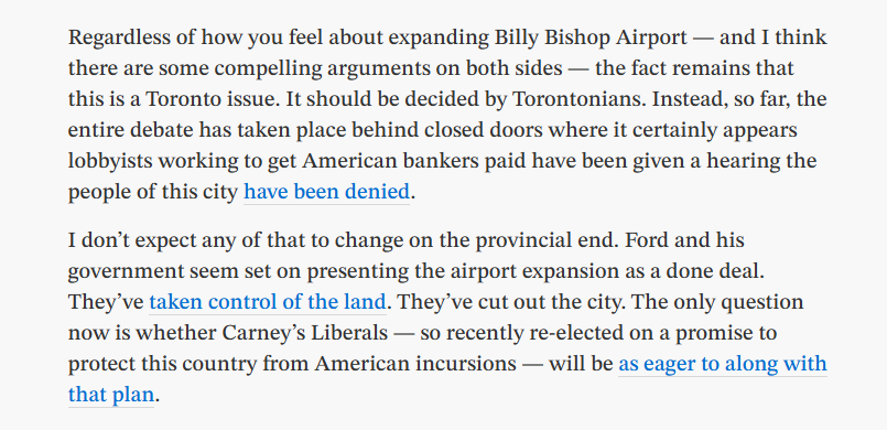 ruthmkb's tweet photo. What do you say, PM @MarkJCarney?  

Cc: @NoJetsTO 

#SayNoToJPMorgan #NoJetsTO #TOpoli #onpoli #cdnpoli https://t.co/VOY0xdlNm8