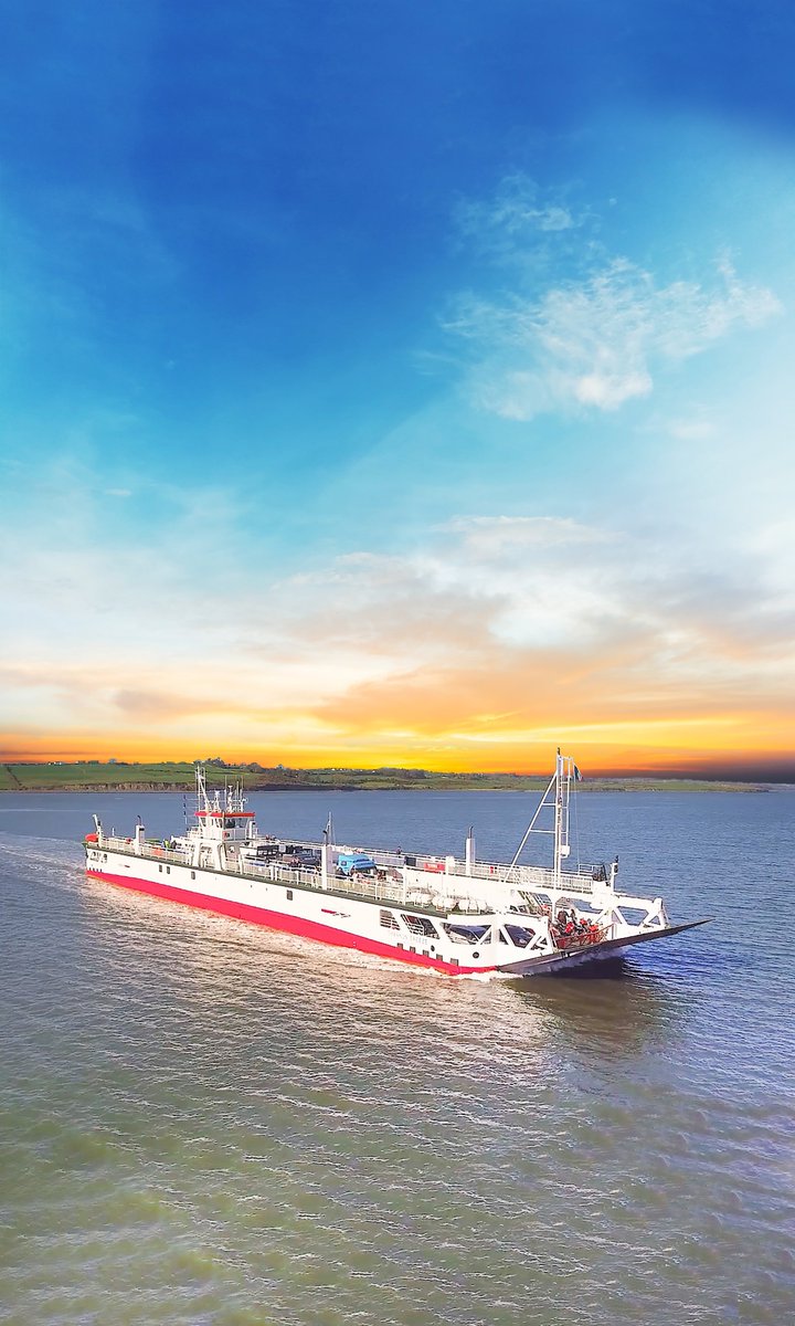 ShannonFerries's tweet photo. SUMMER SAILING SCHEDULE UPDATE:
From Monday 1st June the last ferry from Killimer Co. Clare is 9pm &amp; the last ferry from Tarbert Co. Kerry is 9.30pm. 
We hope you all have a wonderful summer☀️⛴️ https://t.co/FhZFGfnDdR