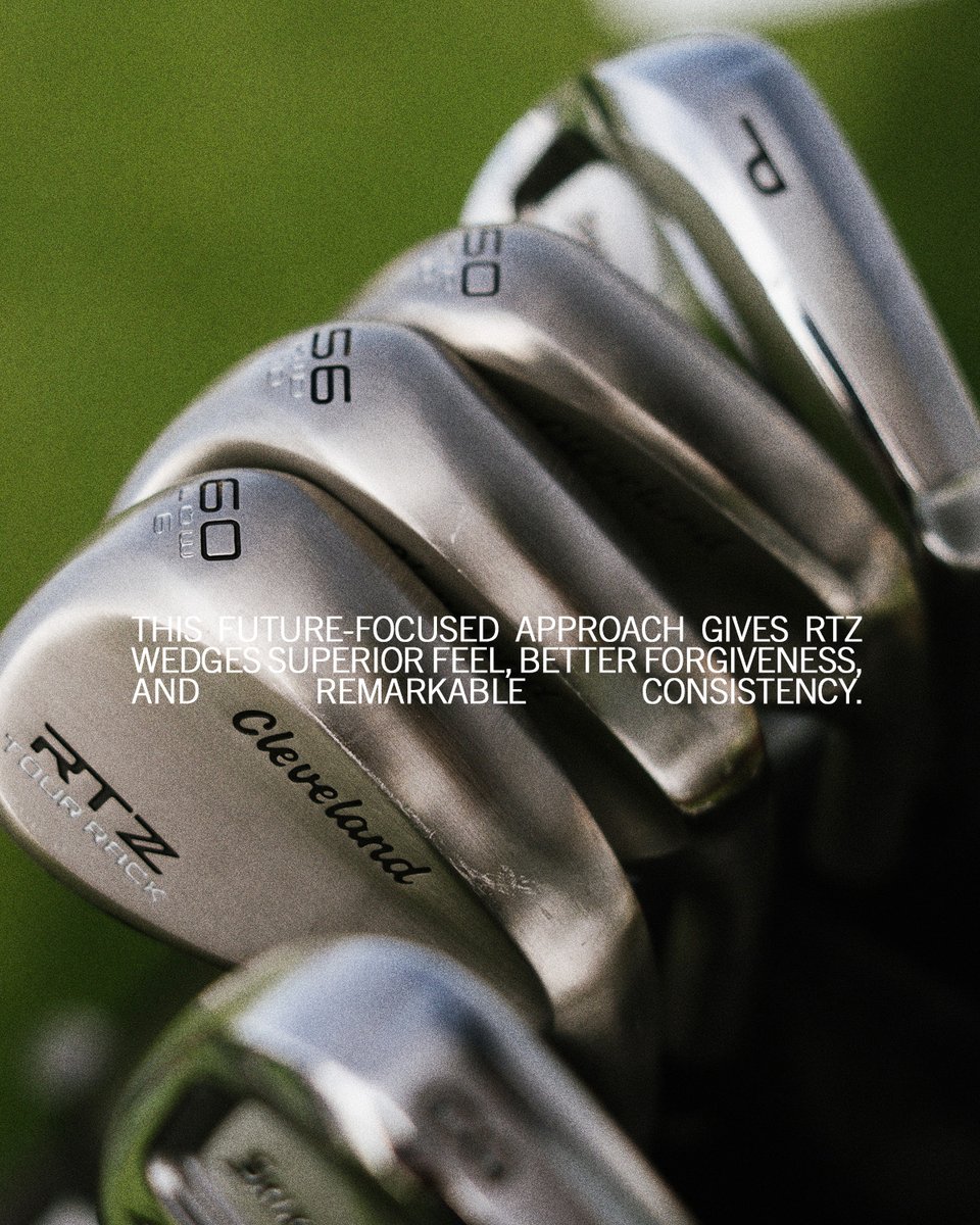 ClevelandGolf's tweet photo. Play by feel. 
Crafted with Z-Alloy. Made by The Short Game Authority. https://t.co/DCSAwoOMXU