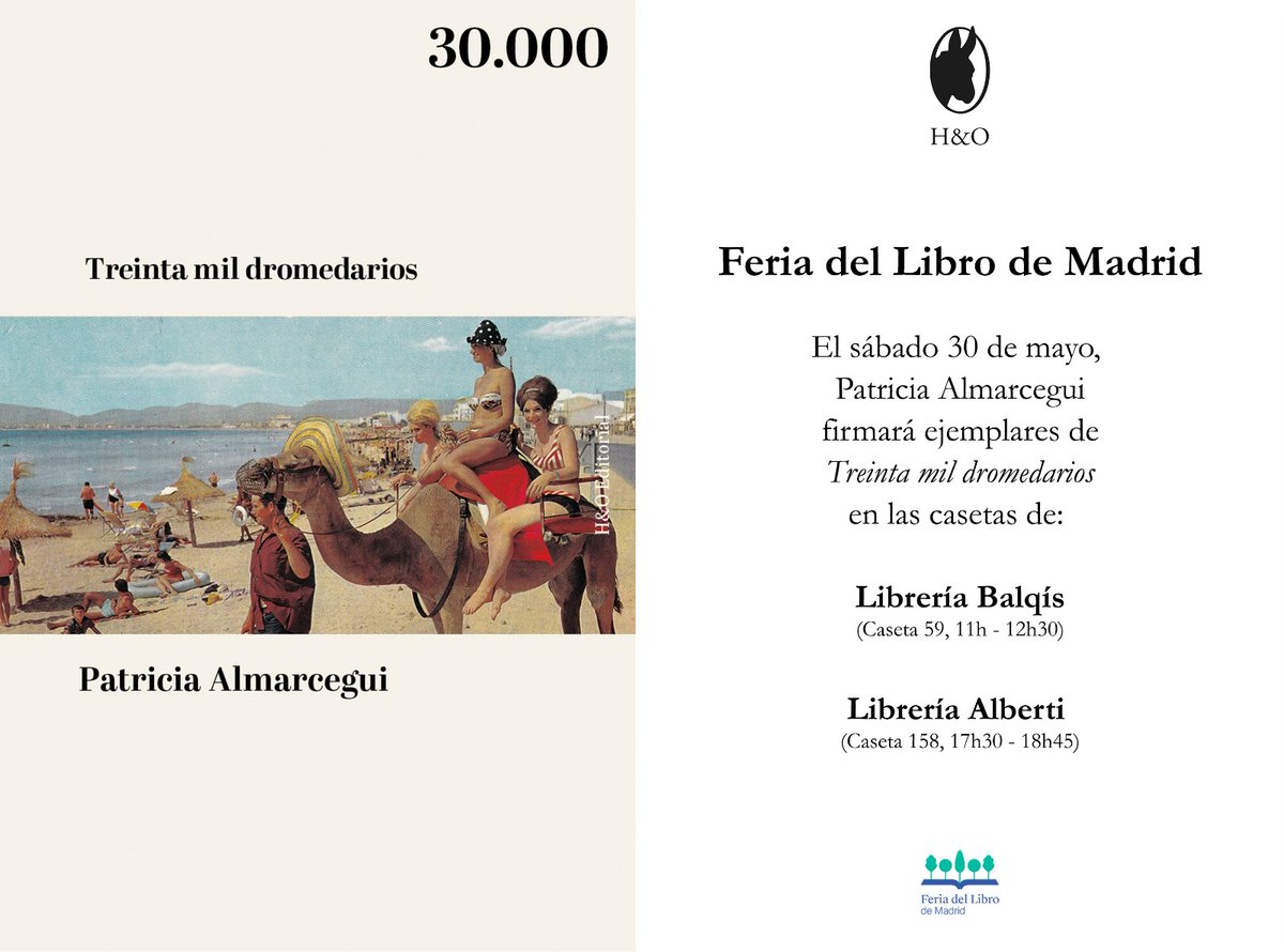 HO_Editorial's tweet photo. Mañana en la Feria del Libro de Madrid. 🔥 https://t.co/igcskU3tOT