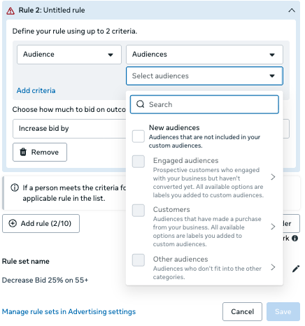 ToriiRowe's tweet photo. New Meta beta just dropped. 

Here's what's coming.  

Audience labels.  

You'll be able to segment your Advantage+ traffic into 4 buckets and bid differently on each:  

New audiences - cold traffic, never interacted 

Engaged audiences - warm, haven't converted yet 

Existing Customers - already bought 

Other — any other audience you create  

Why it matters:  

Right now you're running one bid across all of them or excluding them completely or on a time frame basis. 

Meta decides the mix. You just pay.  

With audience labels you can bid up on your warmest unconverted prospects, cap spend on existing customers eating your acquisition budget, and finally know exactly what you're paying to reach net new buyers and say how much you are willing to pay for each cohort.  

The brands who know their numbers by segment before this rolls out will have a massive head start.  

Start building your framework now because without the correct numbers this is worthless.