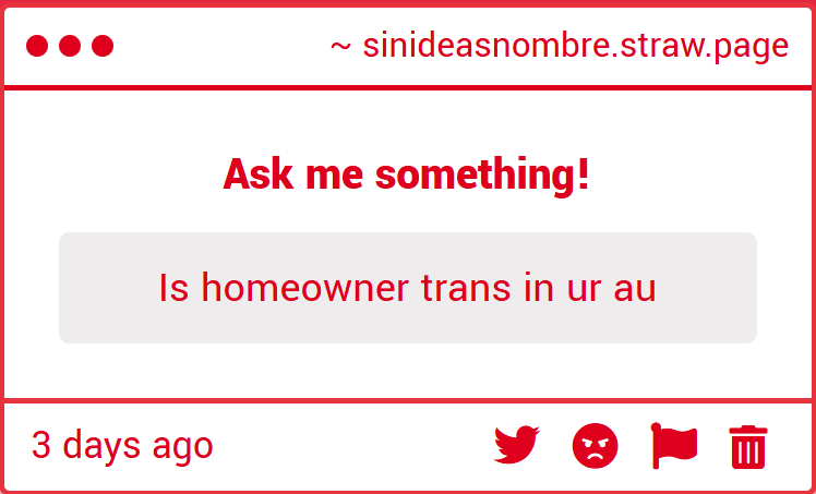sinideasnombre's tweet photo. The first time I saw him I was like "That's so transgerder", for me personally? A trans man #proyecting but I like any trans headcanon for the homeowner, not giving c1s https://t.co/HmkiUIhWlD