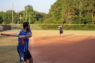 TeamRedstone's tweet photo. New Blue Origin employee Jake Helvey hit a three-run inside-the-park home run and drove in five runs to help the Blue Diamonds defeat the Base Invaders 21-15 in Marshall’s coed softball league on May 19. 
https://t.co/qnD21tmO3E https://t.co/t2De7AXtpG