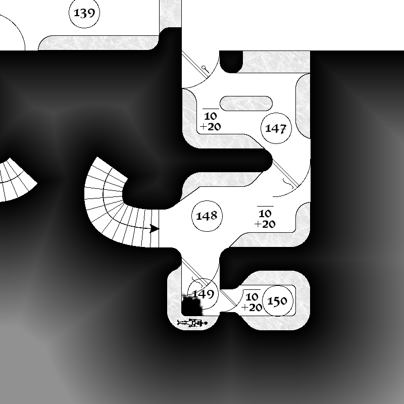 ZathrasAdventur's tweet photo. #dungeon26 #Day150 Dust blankets the barren shelves circling the room with glyphs of gems, metals, and jewelry. A few empty trays of moldering wood lie broken on the floor. A line of footprints disturbs the dusty floor and stale silence, then turns to exit.https://t.co/LpstLXWwzT https://t.co/1rQYCLtaEk