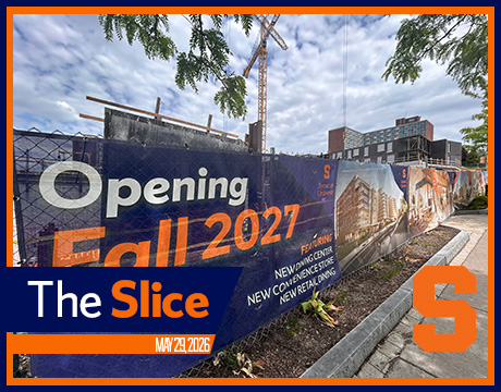 SUAlums's tweet photo. The Slice | 5.29.26
https://t.co/Uneb632EnG
🔸Remembering Donald Newhouse
🔸A summer of campus construction
🔸Celebrating excellent Maxwell alumni
🔸Alumni events, Hire Orange jobs &amp; Class Notes
🔸Plus, Orange sports news &amp; notes https://t.co/CihBuGjfSP