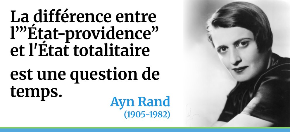 CitaroCapacityL's tweet photo. La différence entre l’”État-providence” et l'État totalitaire est une question de temps.
Ayn #Rand https://t.co/AKYT2xjJU1