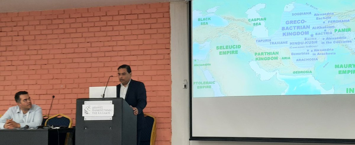 anilaksin's tweet photo. It was my pleasure to represent JNU, New Delhi at the Erasmus Week celebration at IHU, Thessaloniki where representatives from many academic institutions from across the globe exchanged their views about the possibilities of co-operation in higher education and research. https://t.co/0oQrsQjEYQ