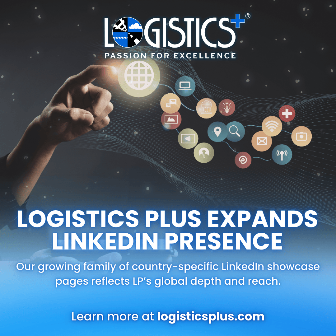 LogisticsPlus's tweet photo. Our expanding network of LinkedIn showcase pages reflects the #diversity, scale, and specialization of the Logistics Plus organization, giving every audience a direct line into the stories and #solutions that matter most to them.

Learn more: https://t.co/90SdTo4s6Y https://t.co/dIo4eA8c7C