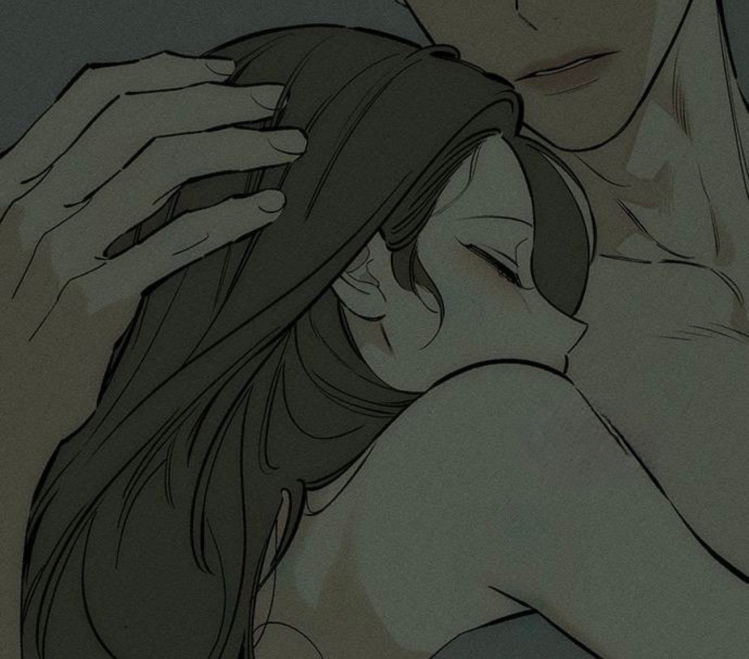 Solchus_P's tweet photo. Chapter 31: Taeha tells himself, 'I must endure. Just wait quietly. So that she can be completely at ease.'

Chapter 104: That promise has been fulfilled. She's finally at ease... sleeping safely in his arms. 🥹 https://t.co/vZUtEjDcub