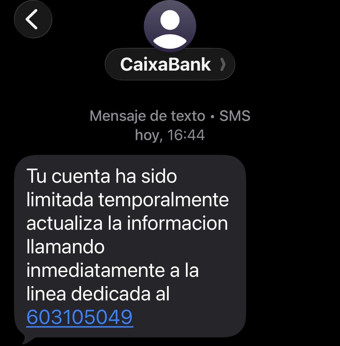 GabrielCalise's tweet photo. @caixabank  Hola. Esto suena a fraude… https://t.co/cz7CIqtgio