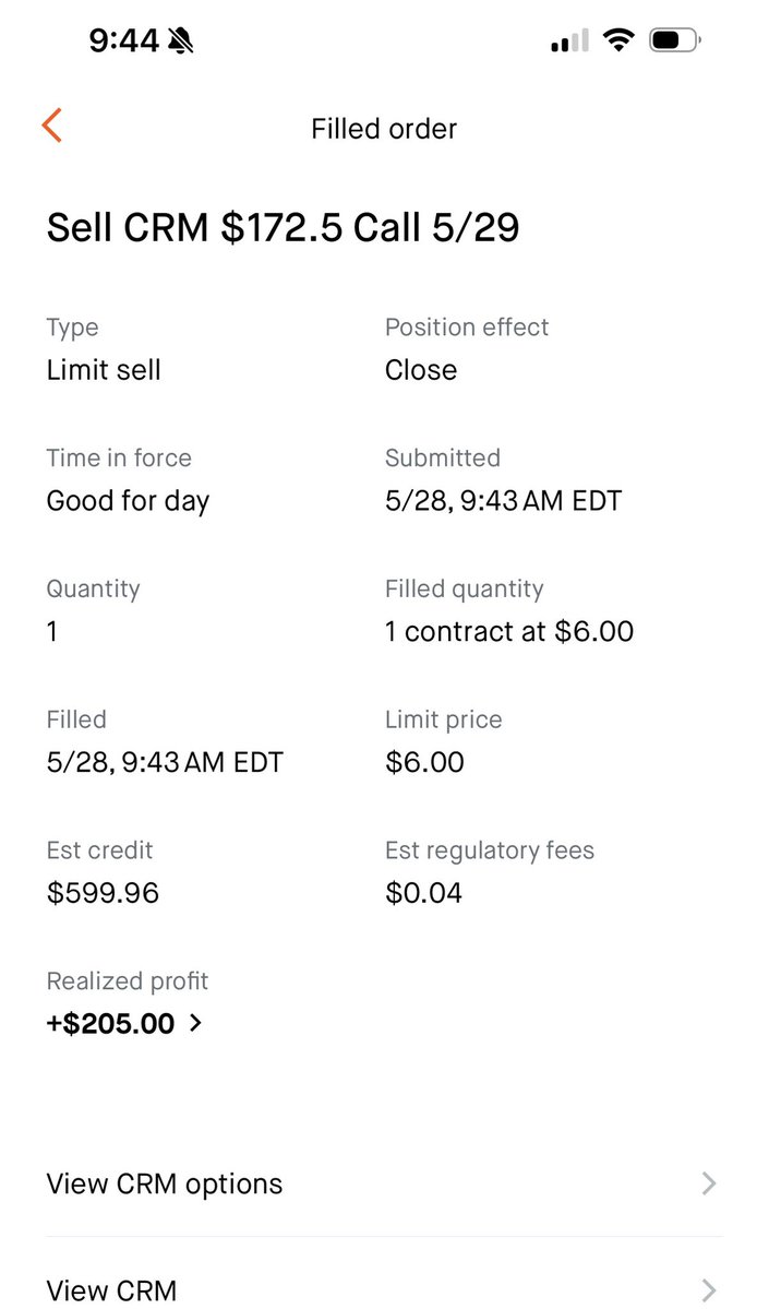G_GotOptions's tweet photo. CRM recap from yesterday.

Caught the bounce off major support and let the trade work.

✅ CRM 172.5 Calls
📈 +52%
💰 +$205

Price action > predictions. #OptionsTrading #DayTrading #StockMarket #CRM #PriceAction #TradingCommunity #SPY #ChosenTrading https://t.co/WRoEhKXuu7