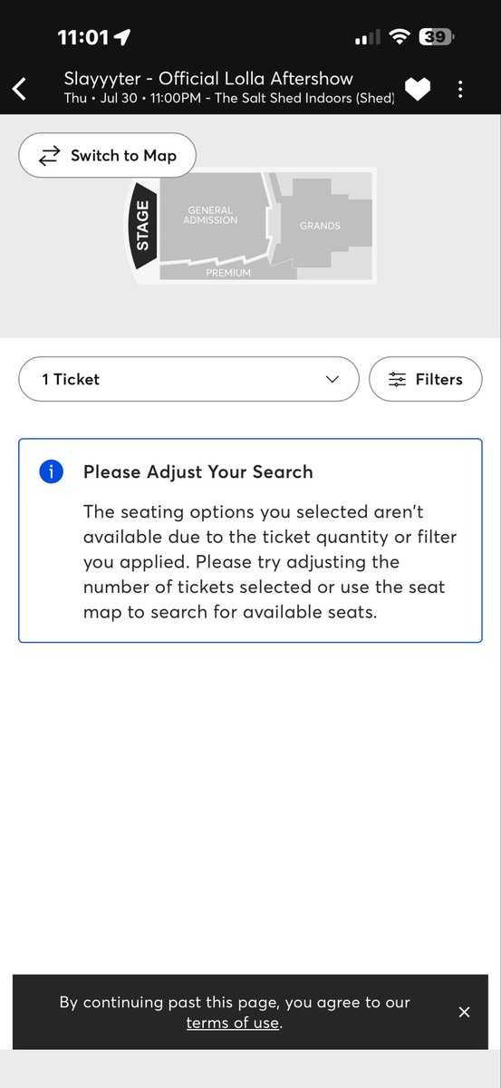 mooniebeats's tweet photo. wtf ??? Where are slayyyter tickets ?? https://t.co/0DKED1vbKs