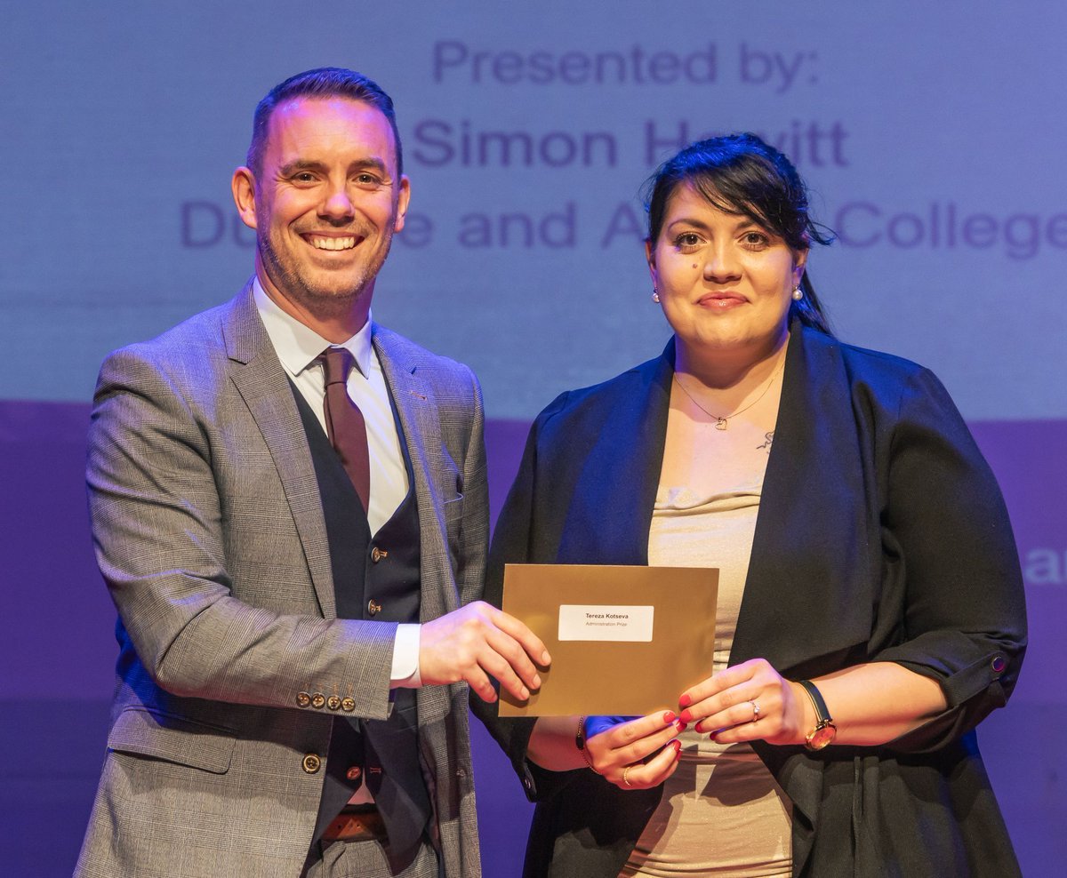 espgrp's tweet photo. Proud to sponsor the Administration Prize at this year’s @dundee_angus Prize Giving 🎉

Huge congratulations to this year’s winner, Tereza Kotseva, on a fantastic achievement!

D&amp;A College play a vital role in supporting the local community and future generations. https://t.co/O7994jw0nE