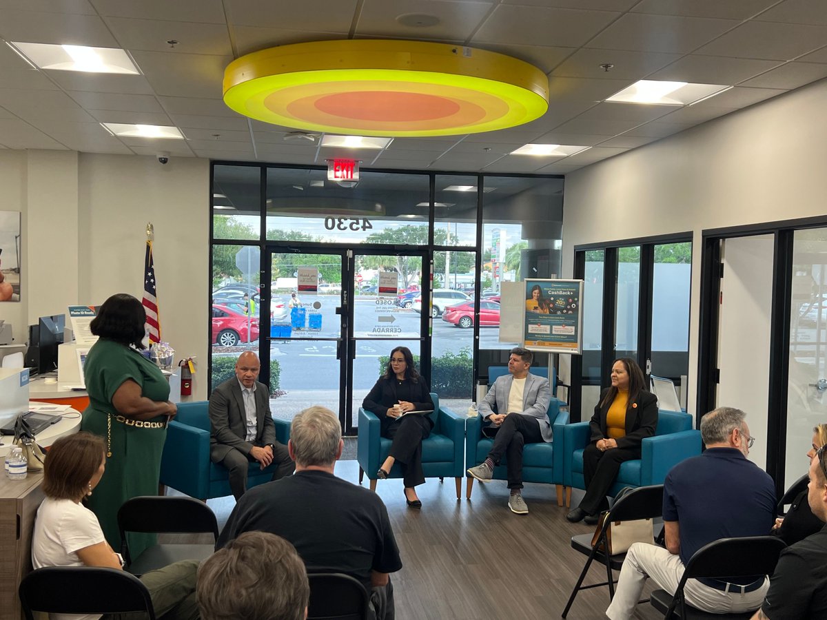 ProsperaUSA's tweet photo. Prospera’s Central &amp; Northeast Florida Vice President, Katia Medina, participated as a panelist at the Level Up Your Business: South Semoran Business Expert Panel, an event focused on supporting entrepreneurs through education, strategic connections, and access to resources. https://t.co/REs2UR2AvU