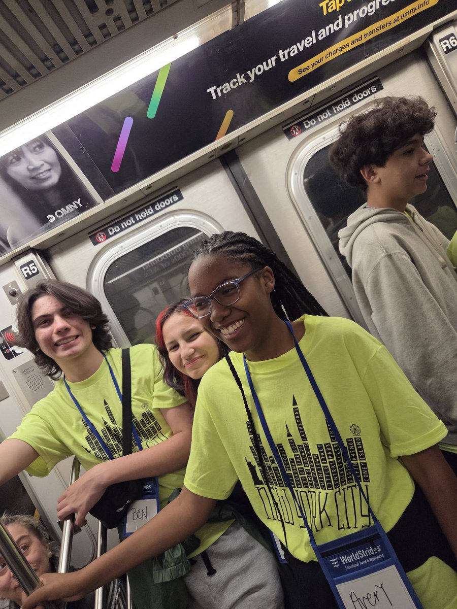 CFBISD's tweet photo. From the classroom to the Big Apple! 🍎 A group of Blalack Middle School students just spent an incredible week in NYC learning and making memories that will last a lifetime. 🗽✨ https://t.co/gQYG1SP6WS