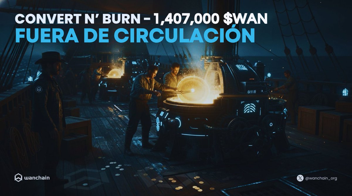WanchainSpanish's tweet photo. El mecanismo Convert n' Burn de Wanchain ha quemado más de 1.4 millones de $WAN 🔥🔥🔥🚀

Este número continuará creciendo indefinidamente.

Ahora, solo queda una pregunta...

¿Estarás listo cuando WAN se vuelva deflacionario?