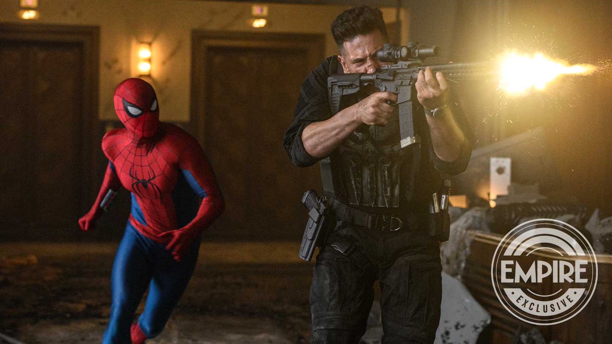 QuidVacuo's tweet photo. ¡Nueva imagen promocional de ‘SPIDER-MAN BRAND NEW DAY’ con Spider-man y Punisher! https://t.co/v1vek5ZMIa