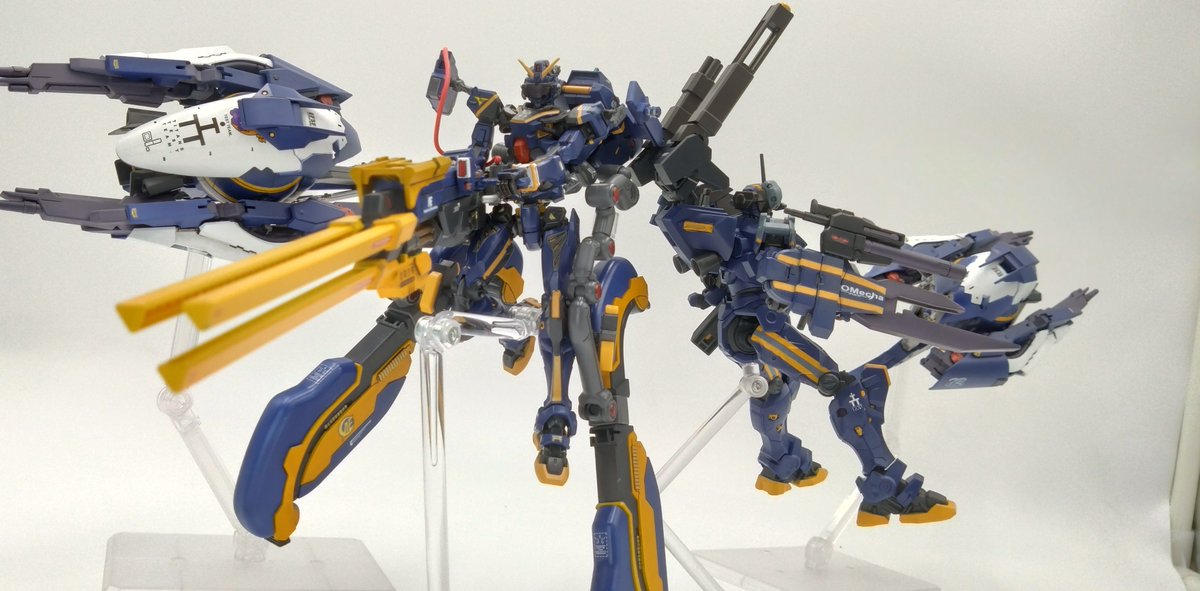 nigoriA_913's tweet photo. #同じキャラですが異なる装備の姿を晒す
なるほど理解した！
黒いガンダム　ドゥー・ムラサメ機
第一兵装　連邦再編運用
第ニ兵装　陸戦想定兵装
第三・四混合兵装　超弩級戦略電磁砲・
オーガスタ研製強化人間用ボール型遠隔攻撃端末機
第五兵装　ムラサメ研製対ジオン重MA決戦兵装
以上！長い！ https://t.co/gAJH8gegY5