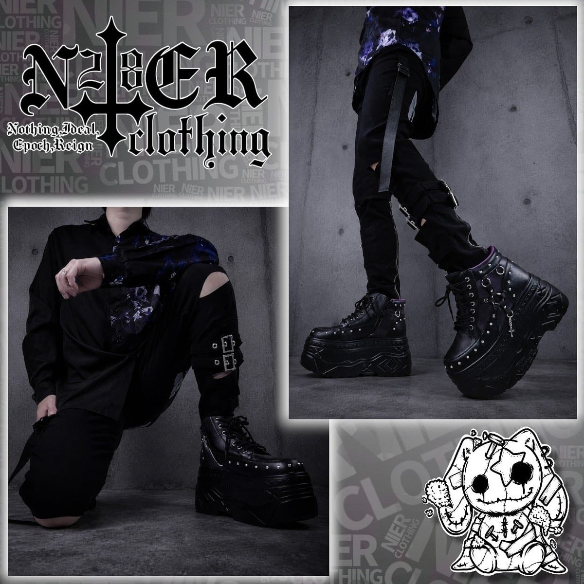NieR_tokyo's tweet photo. 🎁本日〆切プレゼント企画🎁

4POCKET FRONT SLIT 
BACK LOGO STYLISH PANTS

🎁2名様にプレゼント🎁

◼応募方法
フォロー(@NieR_tokyo) &amp; リポスト
◼締切〆  本日24時

ユニセックスアイテムです。

是非ご参加ください🙇‍♂️🙇‍♀️ https://t.co/UOJAahydVN
