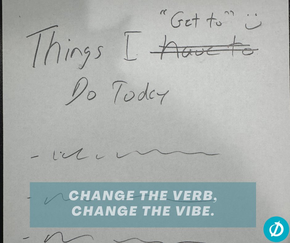 Ideal_Life_Plan's tweet photo. One word—massive shift.

Instead of “I have to do this,” try:
“I get to do this.”

It’s not fluff. It works!

These tasks are choices—little steps toward what matters.

👉 What’s one thing you get to do today?

 #values #valueledlife #vision #gratitude #mindset https://t.co/DaNQXjqn8V