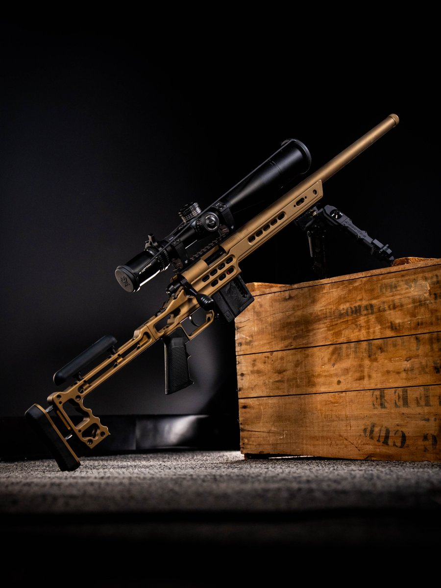 MidwestGunWorks's tweet photo. It must have been hard to let this one go…

This Vudoo Apparition came into the shop through our GunXChange program. Its previous owner traded it in to put the value credit toward a new rifle he had been looking at for a while.This rifle served him well in the past, but it was time to make room in the collection for a new one.

You can find it and more information about the GunXChange program on our site, link in bio!

Rifle Specs:

🔹Model: Apparition
🔹Bolt Group: Three 60 Action
🔹Barrel: MTU-V Contour Barrel, 18.5"
🔹Chassis: MPA BA Ultra Lite
🔹Trigger: Triggertech Primary PVD Black Curved Shoe
🔹Scope: Vortex Strike Eagle 5-25x56 FFP
🔹Bipod: Accu-Tac FD-4 Bipod