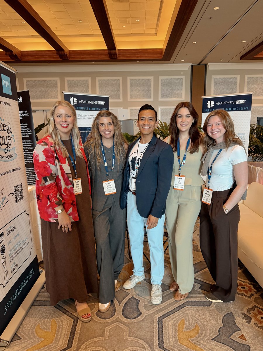 WillowBridgePC's tweet photo. Earlier this month, Willow Bridge team members attended #AIMconf in Huntington Beach — exploring new tools, technology, and fresh ways of thinking that are shaping the future of residential living.

#WeAreWillowBridge https://t.co/OciI4FemkC