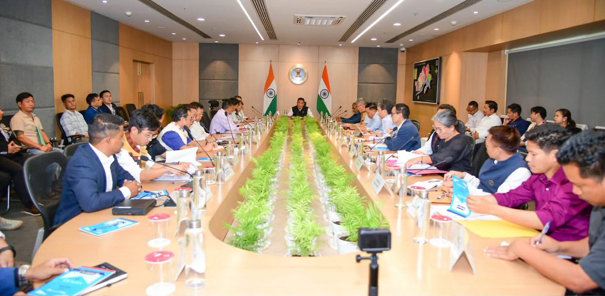 arunachaltimes_'s tweet photo. The state government has agreed to form four high-power committees to examine and recommend measures on re-verification of #APST certificates, the #nonAPST offspring issue, strengthening the #ILP framework, and review of ILP Guidelines 2026 and illegal infiltration. https://t.co/6oBkWK1lwM