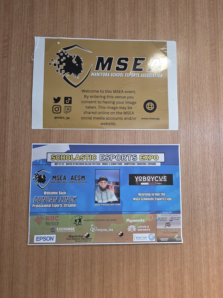 PeterKoebel's tweet photo. @rrcpolytech held an eSports gaming expo last week for middle and senior years students.

@msea_gg organized tournaments for a bunch kf games and speakers.

One of the speakers was @aceburpee .

Ryker played in a Smash Bros duos tournament.

Caelan played Marvel Rivals

#esports https://t.co/CSEd30vd9o