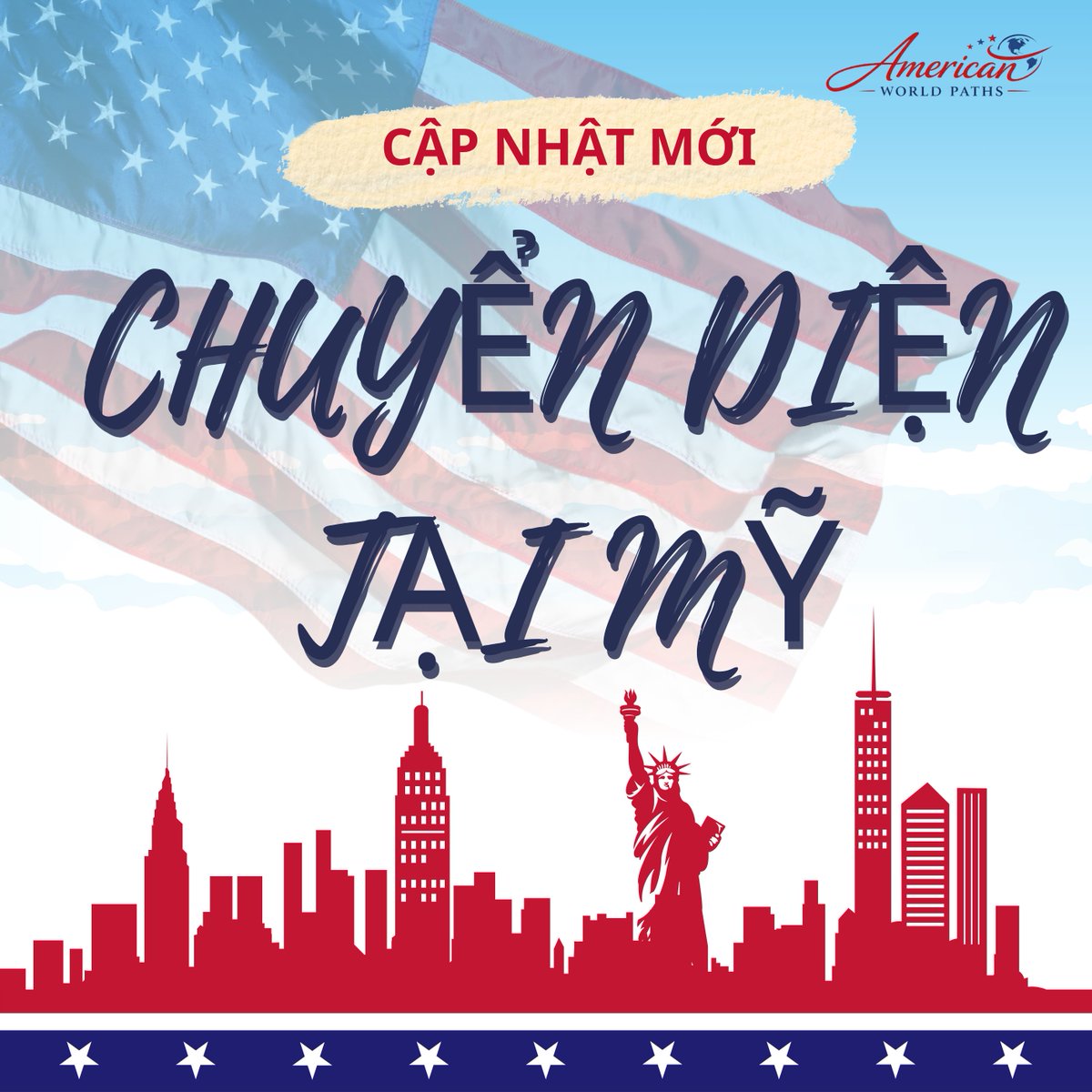 AmericanWP's tweet photo. 🚨 LUẬT DI TRÚ MỸ THAY ĐỔI – NHIỀU HỒ SƠ SẼ KHÔNG THỂ CHUYỂN DIỆN TẠI MỸ NHƯ TRƯỚC
Bạn đang ở Mỹ và dự định xin Thẻ Xanh bằng cách chuyển diệ
⚠️ Chính sách mới từ USCIS có thể ảnh hưởng trực tiếp đến kế hoạch của bạn. https://t.co/li6X4qdTR9