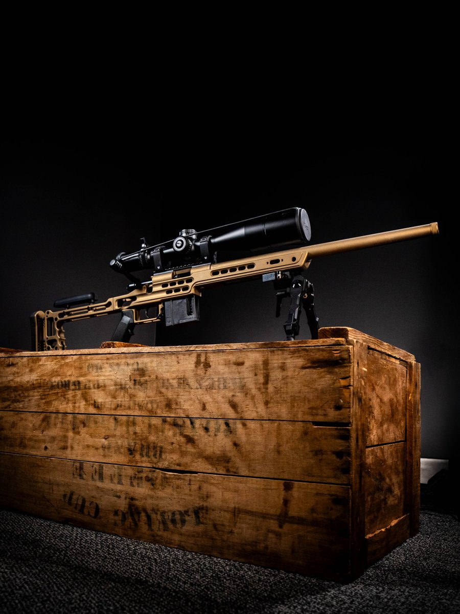 MidwestGunWorks's tweet photo. It must have been hard to let this one go…

This Vudoo Apparition came into the shop through our GunXChange program. Its previous owner traded it in to put the value credit toward a new rifle he had been looking at for a while.This rifle served him well in the past, but it was time to make room in the collection for a new one.

You can find it and more information about the GunXChange program on our site, link in bio!

Rifle Specs:

🔹Model: Apparition
🔹Bolt Group: Three 60 Action
🔹Barrel: MTU-V Contour Barrel, 18.5"
🔹Chassis: MPA BA Ultra Lite
🔹Trigger: Triggertech Primary PVD Black Curved Shoe
🔹Scope: Vortex Strike Eagle 5-25x56 FFP
🔹Bipod: Accu-Tac FD-4 Bipod