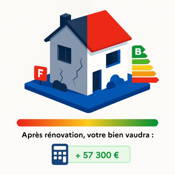 Intranot's tweet photo. Plus value d'un logement après rénovation.

https://t.co/pZ601JZXkL https://t.co/TbH7VJQe5b