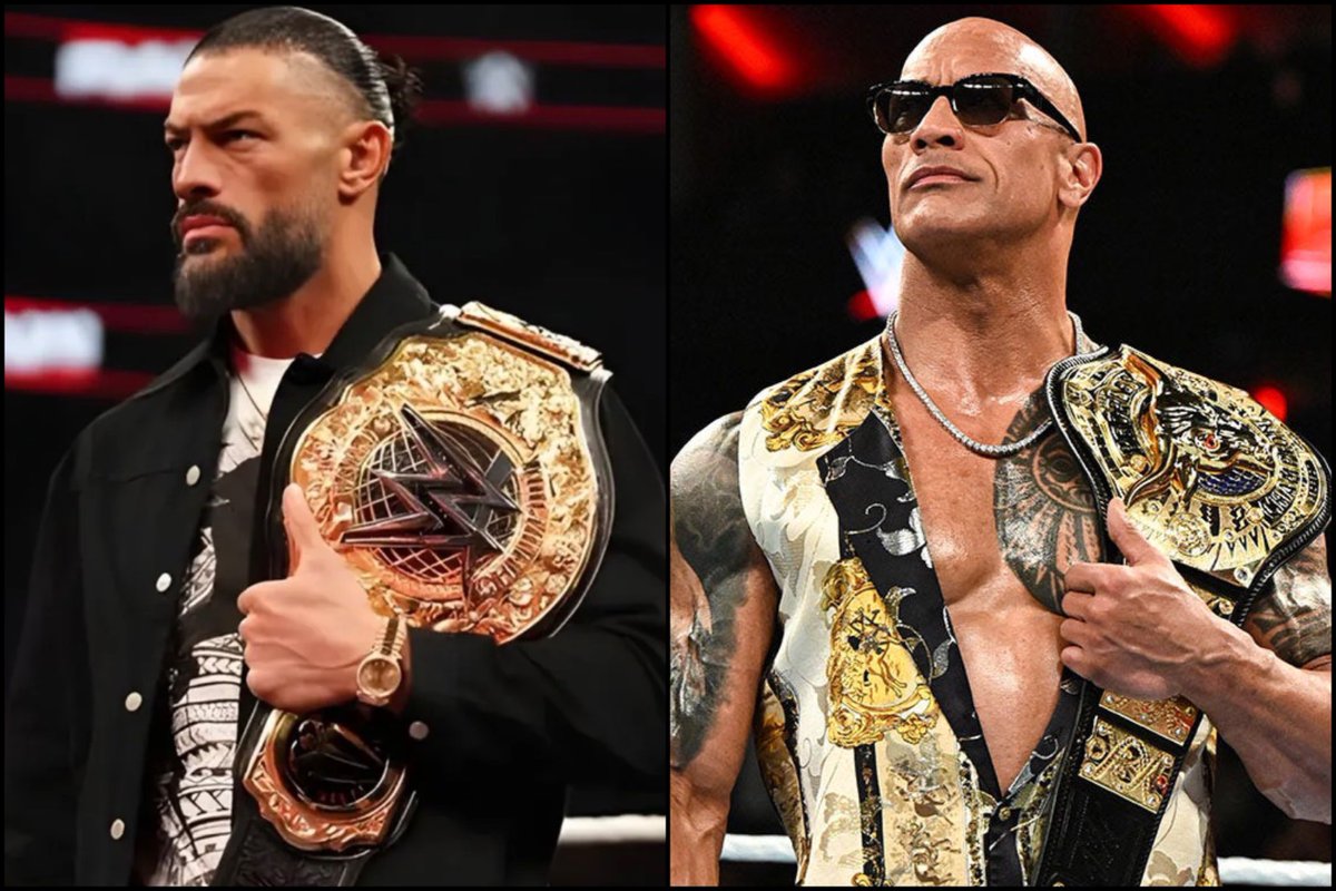 5zOmar's tweet photo. معلومة صادمة 🤯

رومان رينز بدأ يصارع بعروض الـWWE الرئيسية 
من نوفمبر 2012 الين مايو 2026 يعني
قرابة 14 سنة وحقق فيها فقط 7 القاب عالم

وذا روك اول ظهور له نوفمبر 1996 واخر ظهور مارس 2004 ك مصارع بشكل متسمر
يعني قرابة 8 سنين بس وحقق خلال هذي مدة 9 القاب عالم https://t.co/3AwpO1b4m3
