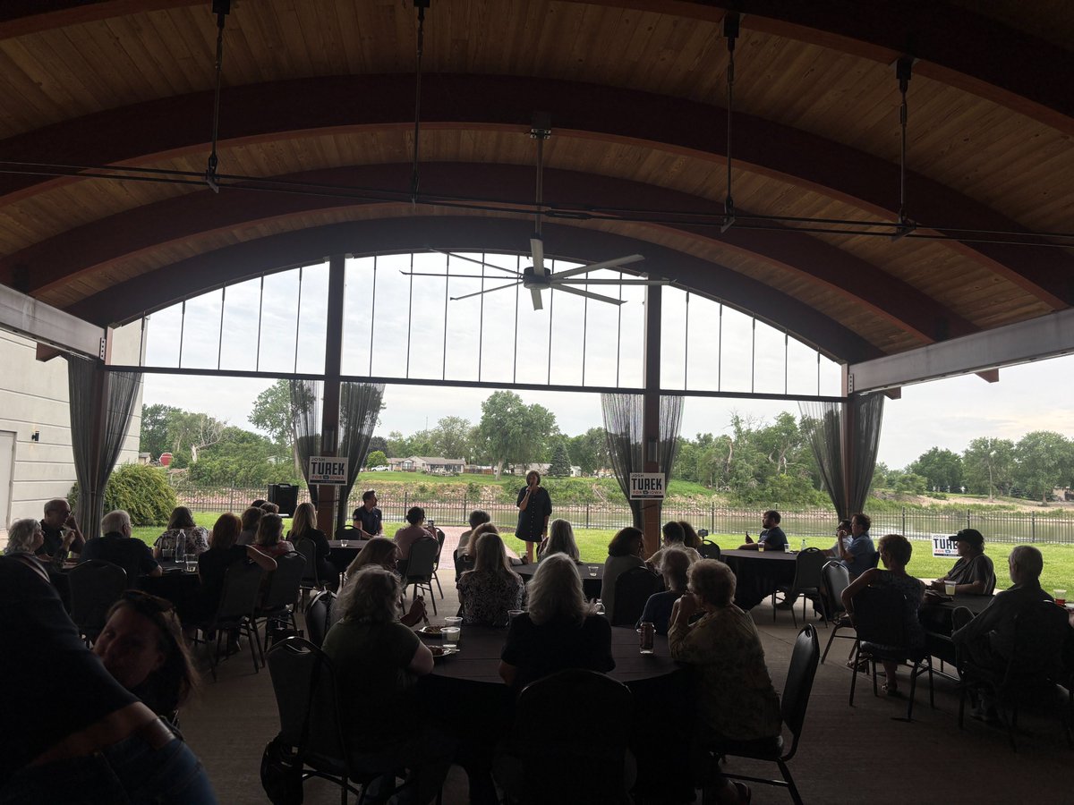 turek4iowa's tweet photo. What a great night in Sioux City! It's always good to be back home in Western Iowa. Thanks to everyone who came out.

And a special thank you to my friends @JDScholten and Catelin Drey, who know better than anyone that if you can win out in Western Iowa, you can win anywhere. https://t.co/9YloYUO90D