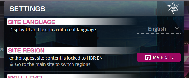 SeraphDB's tweet photo. @Fizul24434 You can switch back and forth between EN and JP in the settings.

https://t.co/Uz4taZ1Ie0 https://t.co/gdQ5Qoud9A