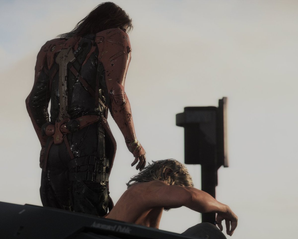spasssverderber's tweet photo. sunsetz 

#DeathStranding2 #samhiggs https://t.co/pc3bD9w40w