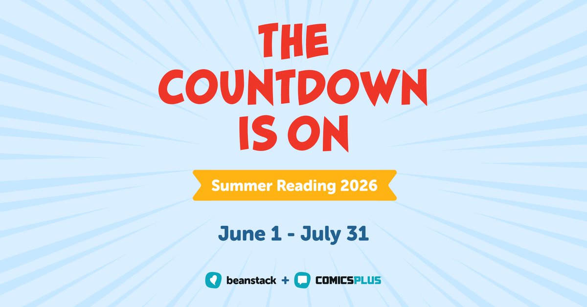 beanstackapp's tweet photo. Get your reading list prepped! The 2026 Summer Reading Challenge starts in 3 days! 📚😎 https://t.co/dmjP539NCJ